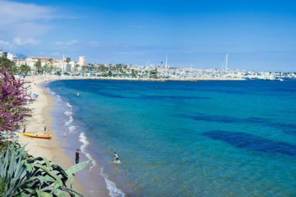 F2 Climatise A Golfe -Juan En Front De Mer Et Piscine 瓦洛里 外观 照片