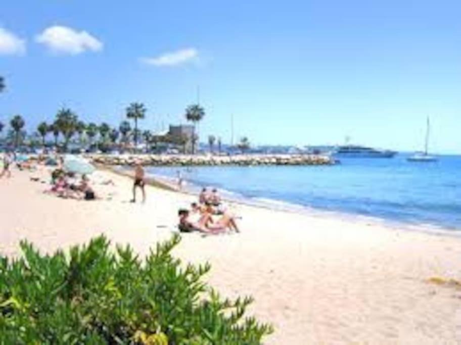 F2 Climatise A Golfe -Juan En Front De Mer Et Piscine 瓦洛里 外观 照片